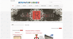 Desktop Screenshot of dolciricami.it